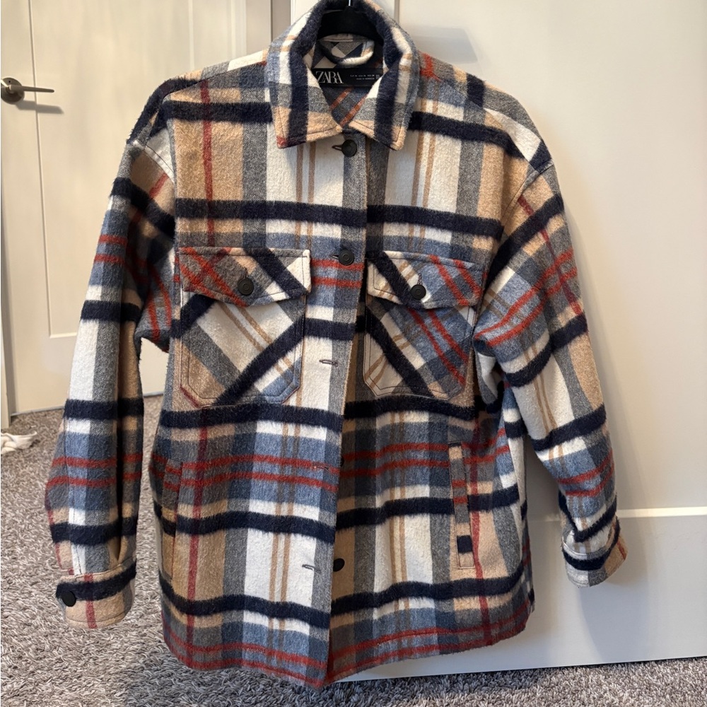 Zara Women’s Plaid Jacket